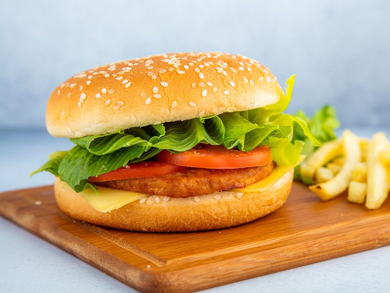 Fried Fish Fillet Sandwich