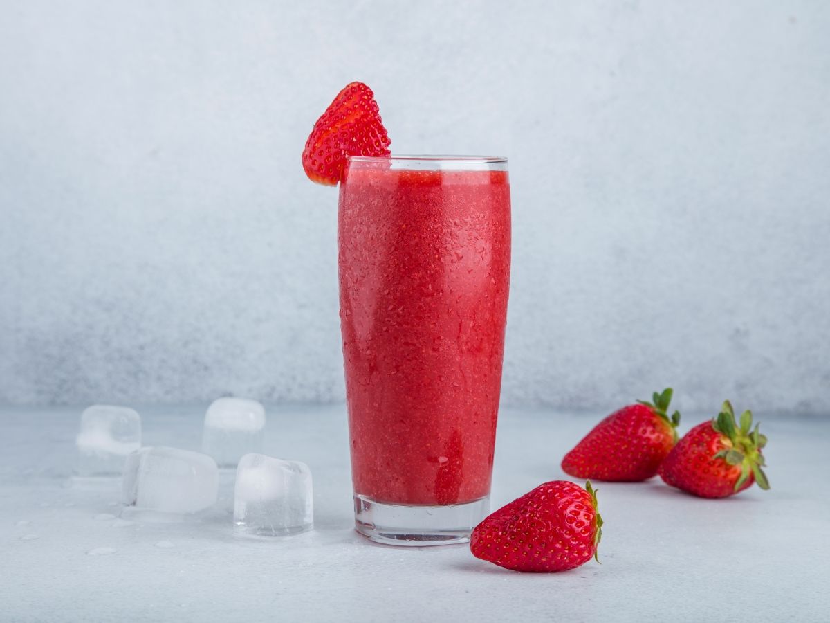 fresh Strawberry juice