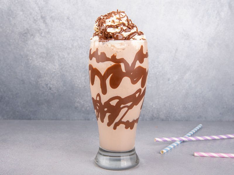 Nutella Chocolate Milkshake