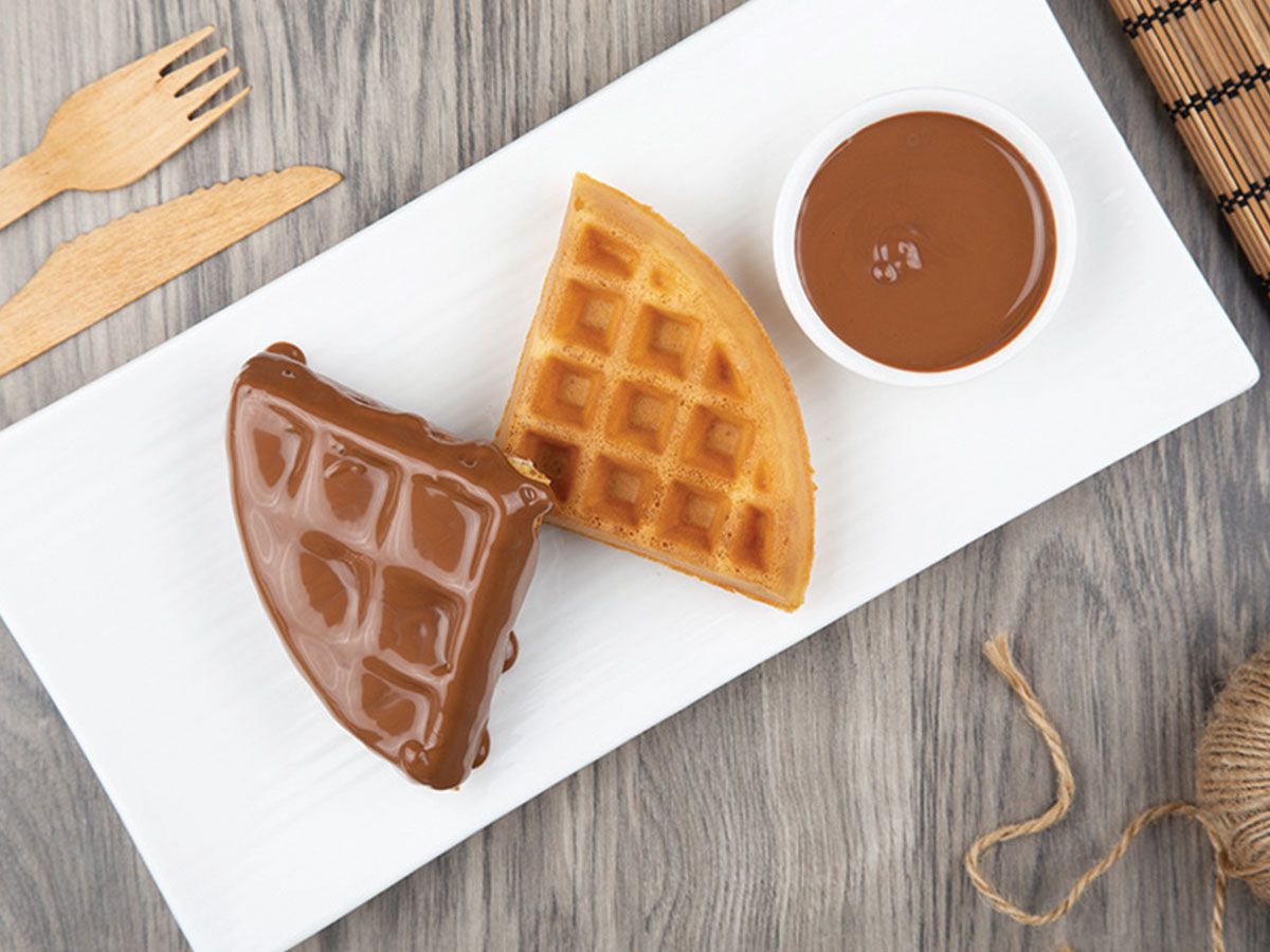 nutella waffle