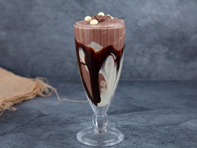 Nutella Chocolate Milkshake