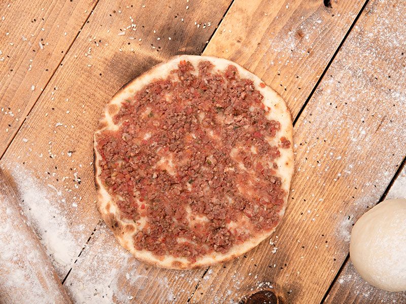 Minced Meat Pizza
