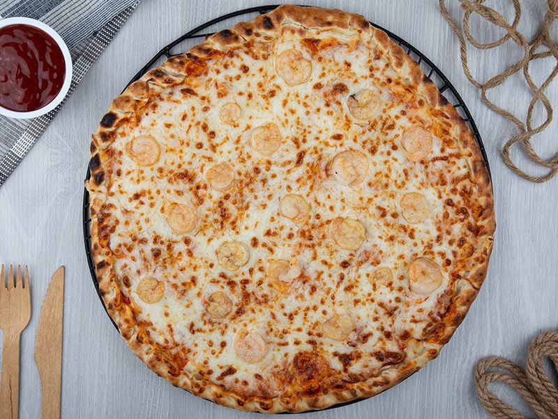 Shrimp Oriental Pizza