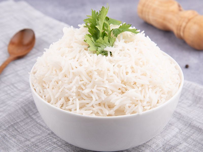 Plain rice offer medium