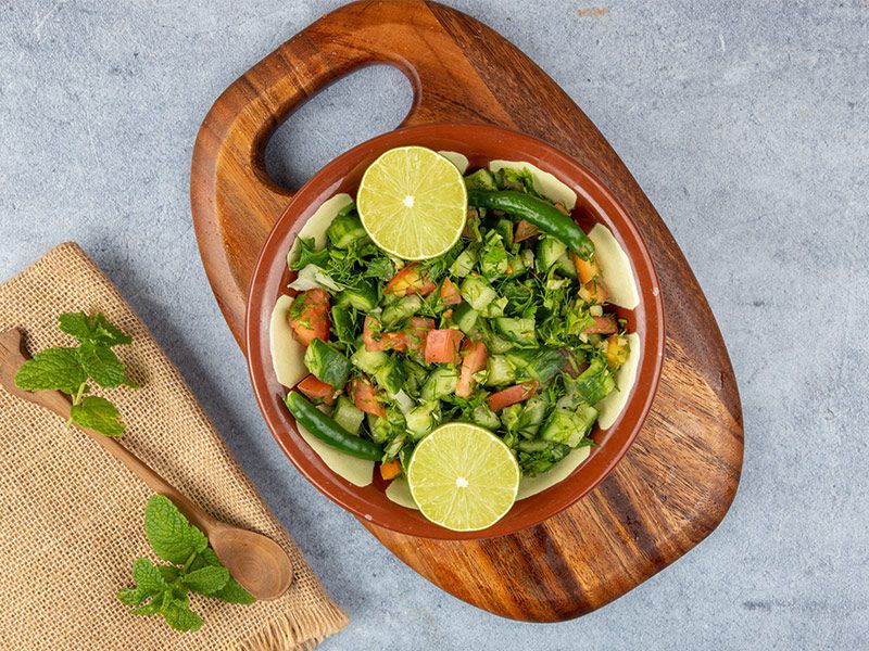 Mixed green salad