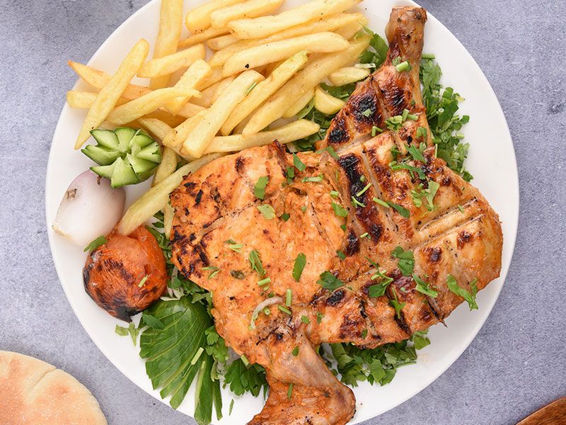 Quarter Chicken Biryani