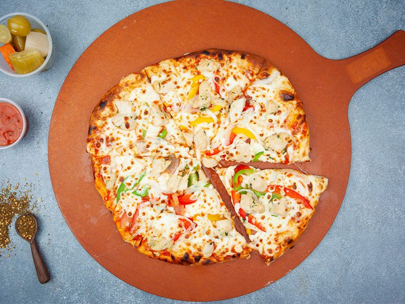 Smoked Turkey Pizza