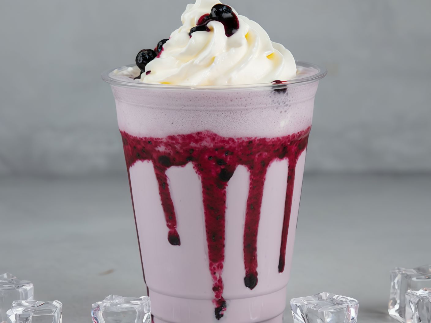 Blueberry Milkshake