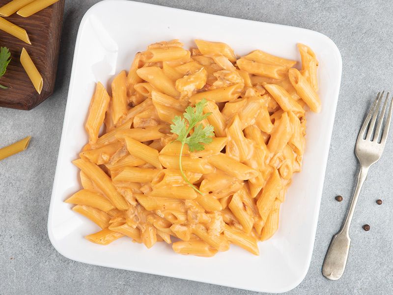 Hot Dog Pasta Red Sauce