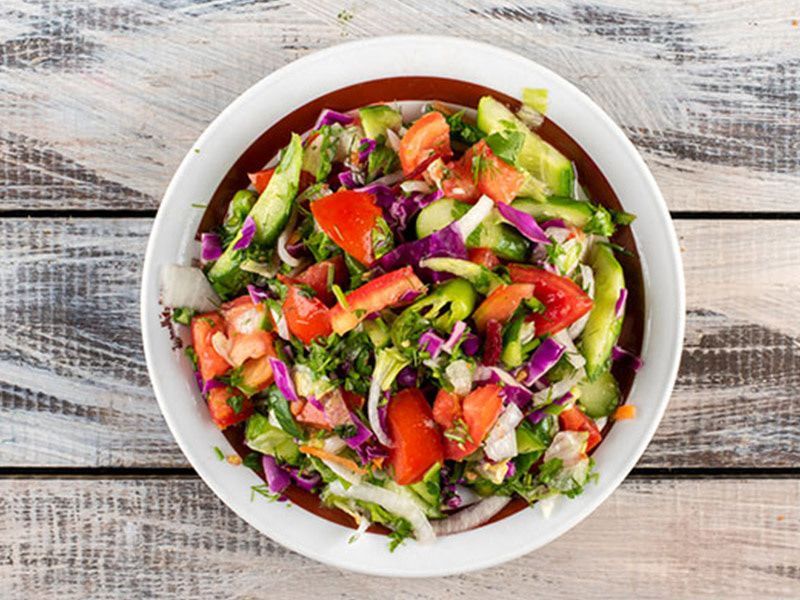 Medium Green Salad Plate
