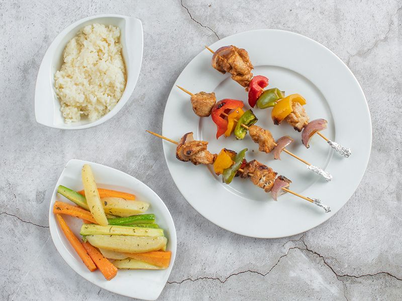 Shish Tawook Platter