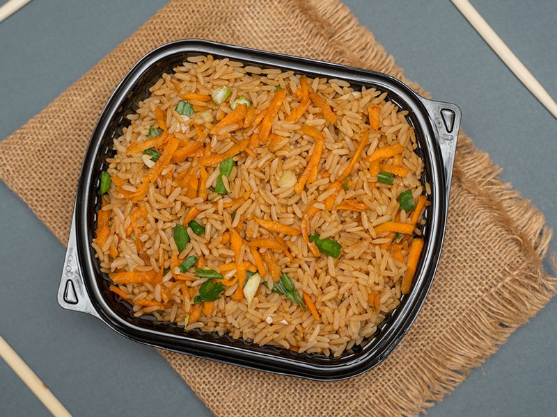 Fried rice with vegetables