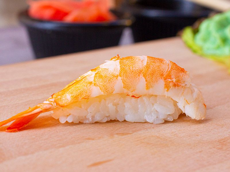 Nigiri Spicy Shrimp