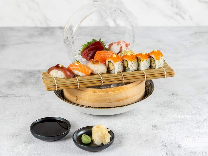 Big Kimbap Hotdog Roll Ura Maki