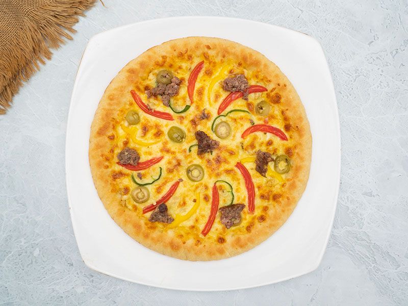 Mix Oriental Sausage Italian Pizza