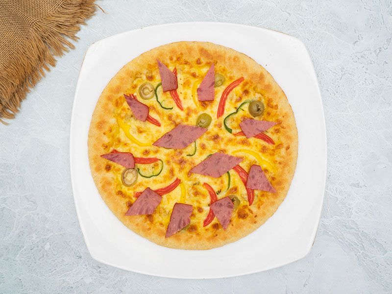 Smoked Turkey Italian Pizza