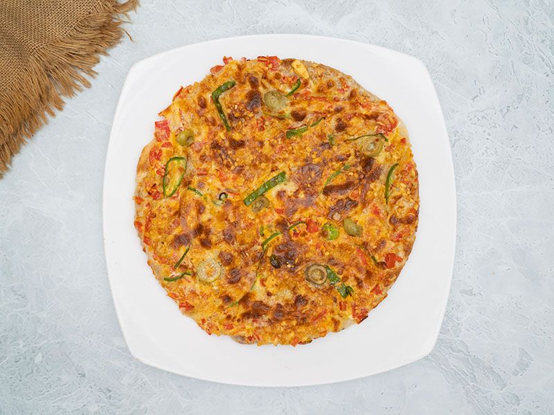 Pastrami With Kiri Cheese Oriental Pizza