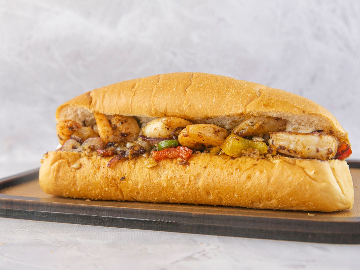 Grilled Seafood Sandwich