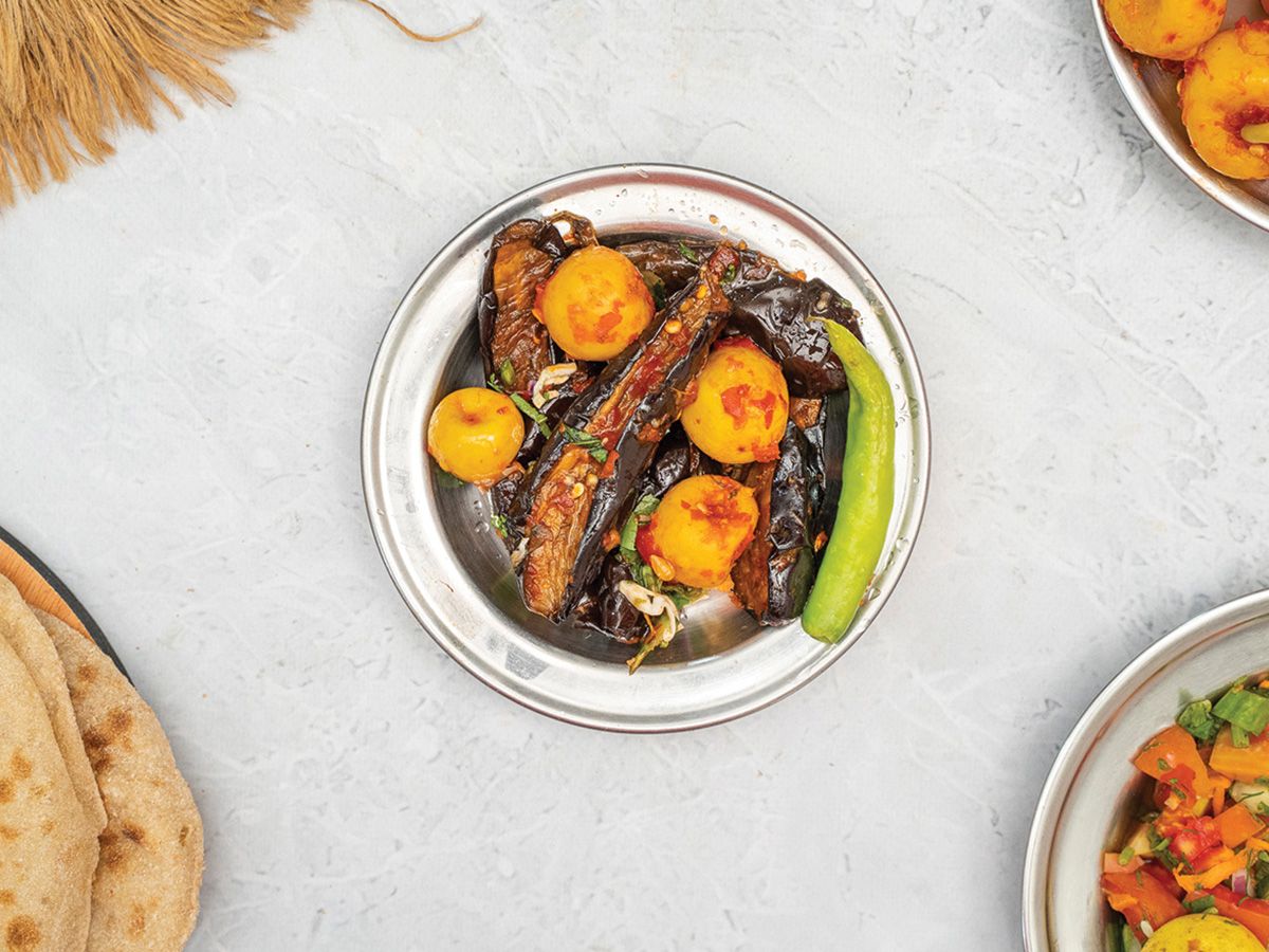 Pickled Eggplant Dish