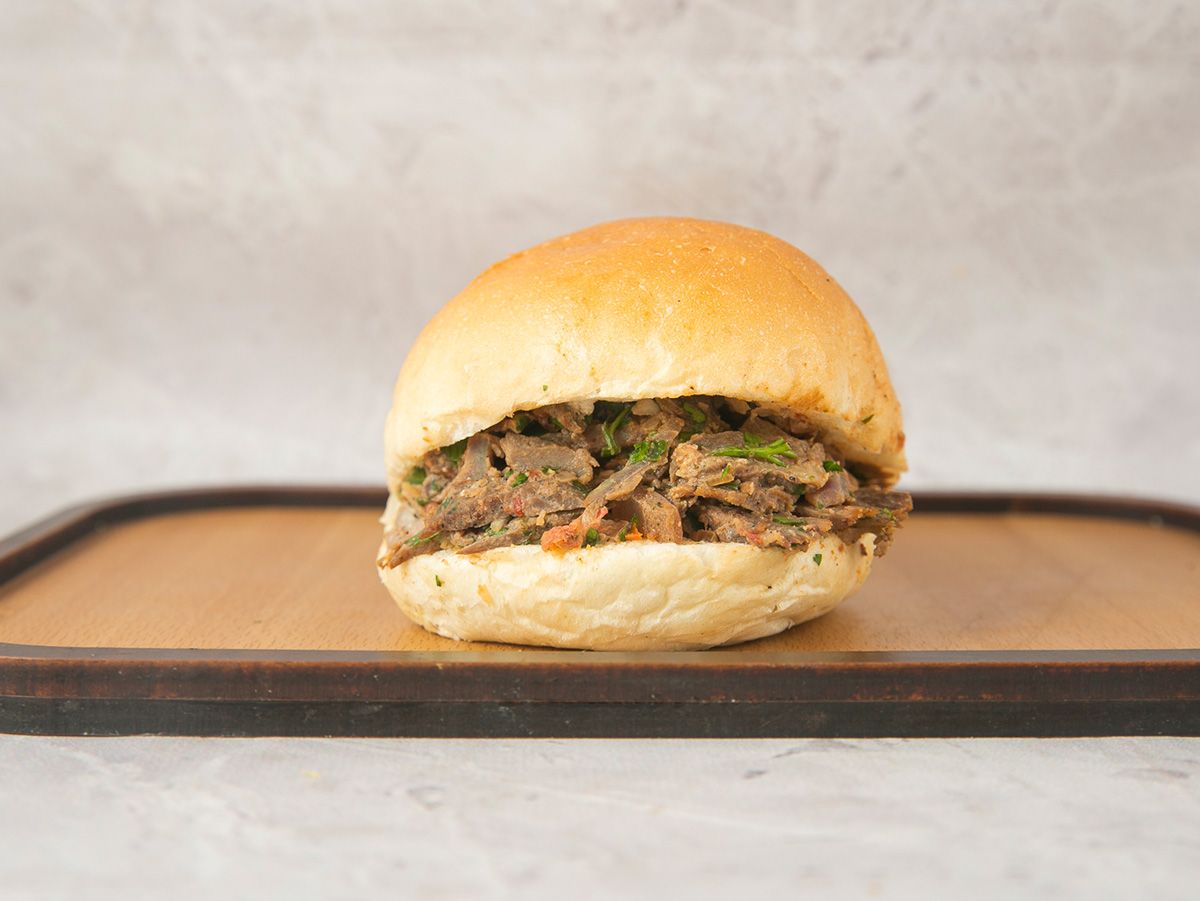 Shawerma Meat Bun Sandwich Plain