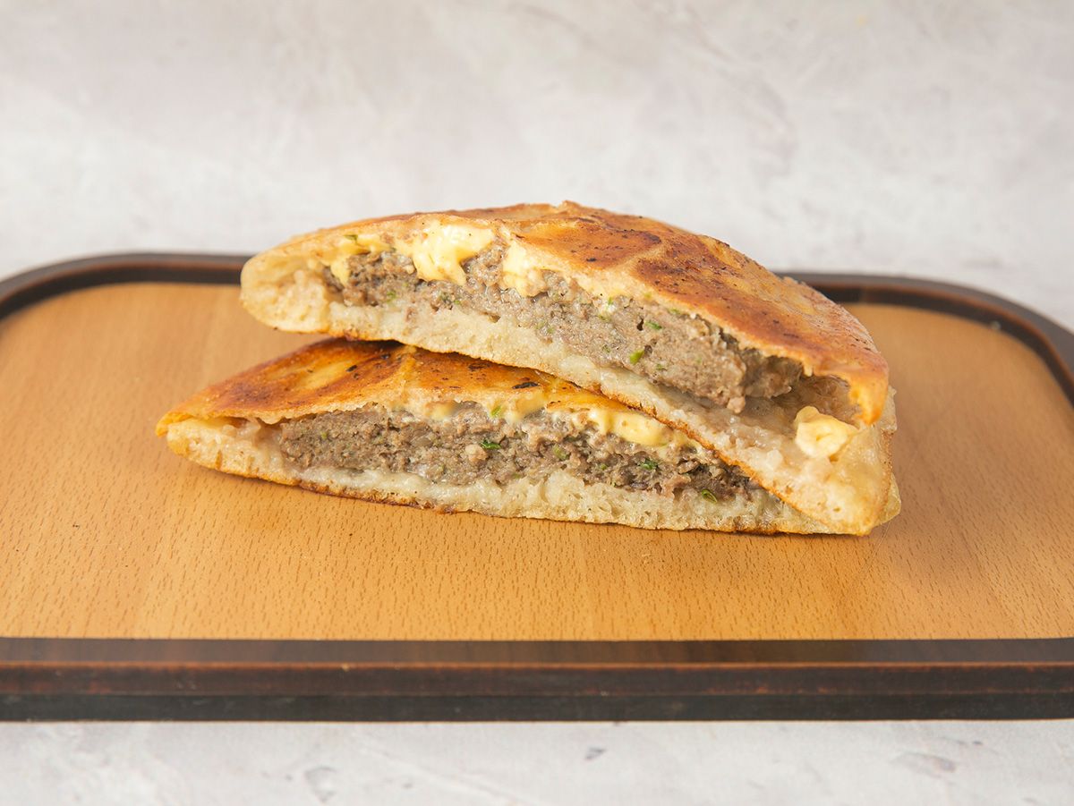 Meat Hawawshi With Cheese