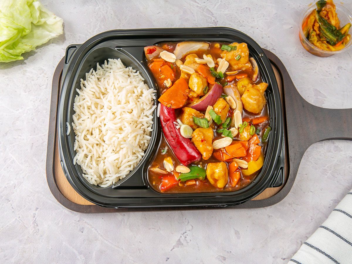 Hot Asia Style With Hot Chili Sauce