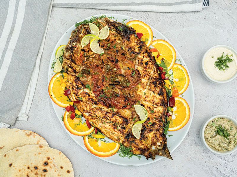 1 kg Sea Bass with Potato Tray