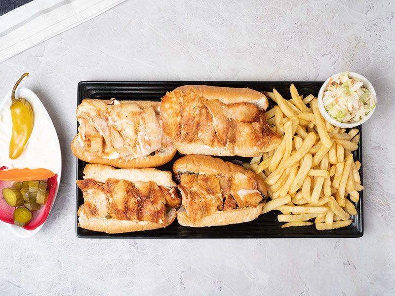 Betty Pan Chicken Shawarma Meal