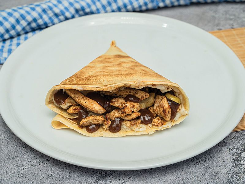 BBQ Chicken Crepe