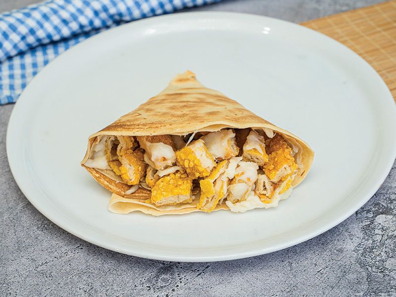 Crispy Chicken Crepe