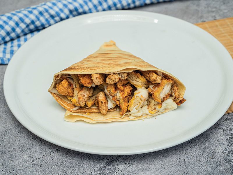 Mix Chicken Crepe