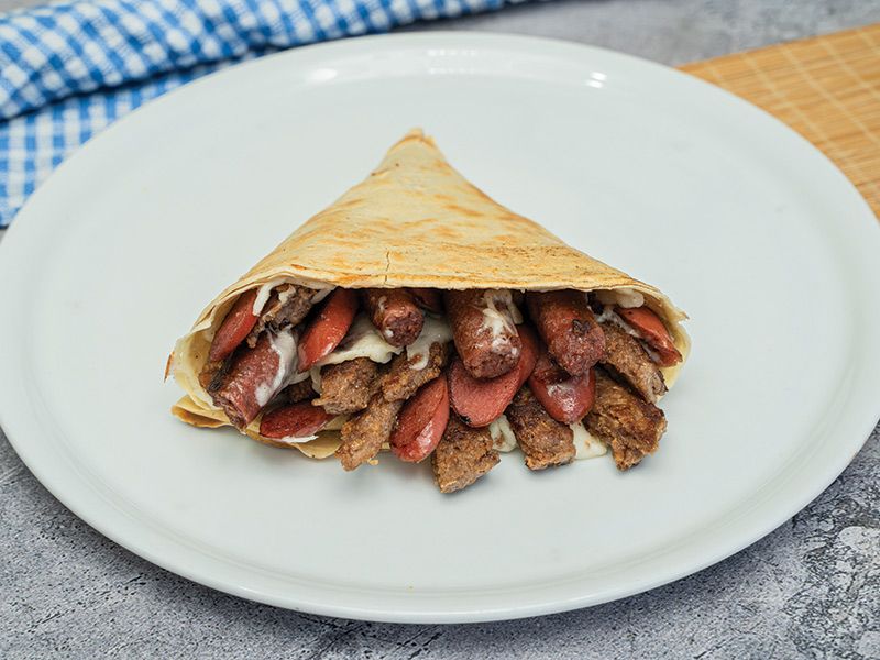 Mix Meat Crepe