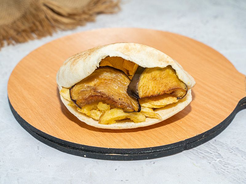 Potatoes with Eggplant
