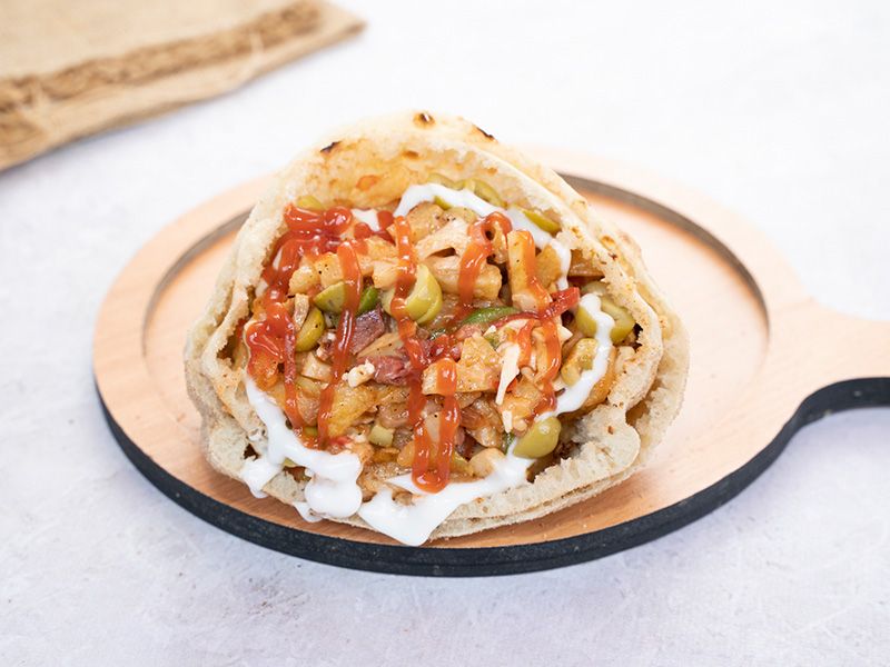 Bazooka Potato Sandwich