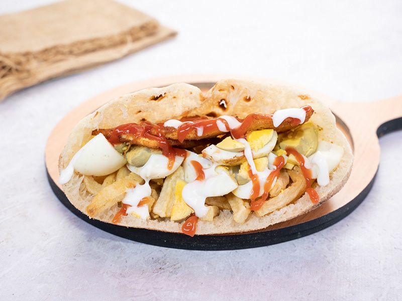 Jumbo Fried Cheese Sandwich