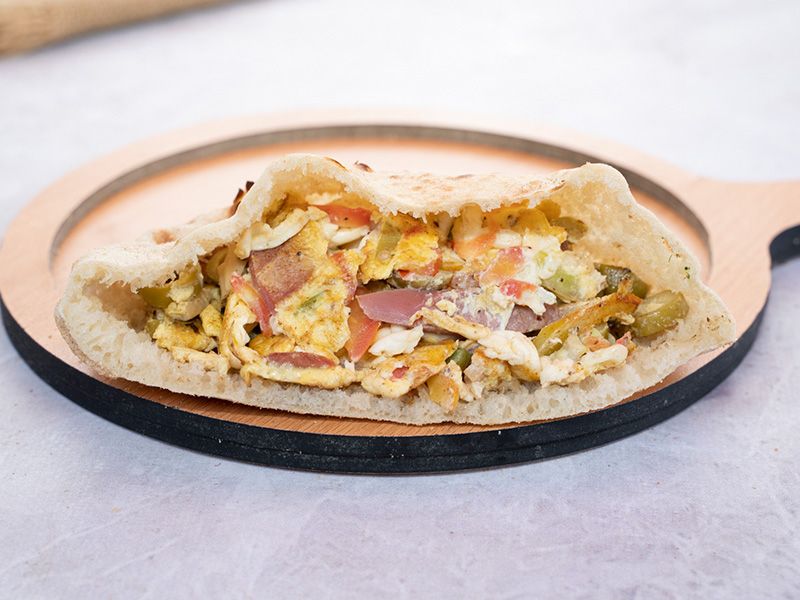 Apache Omelette Sandwich