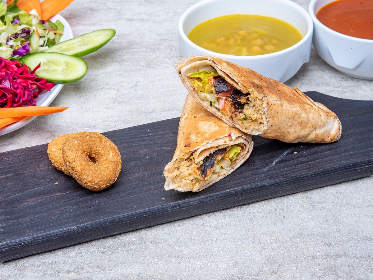 Syrian Falafel Sandwich