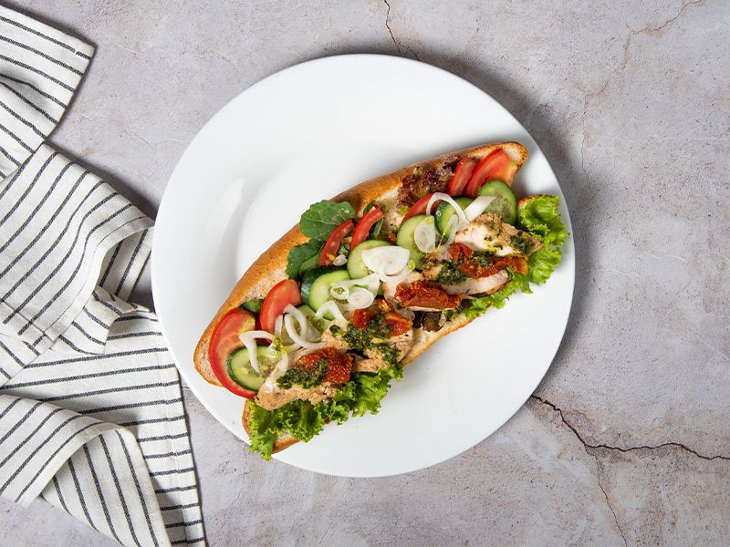 Chicken with Pesto Sauce
