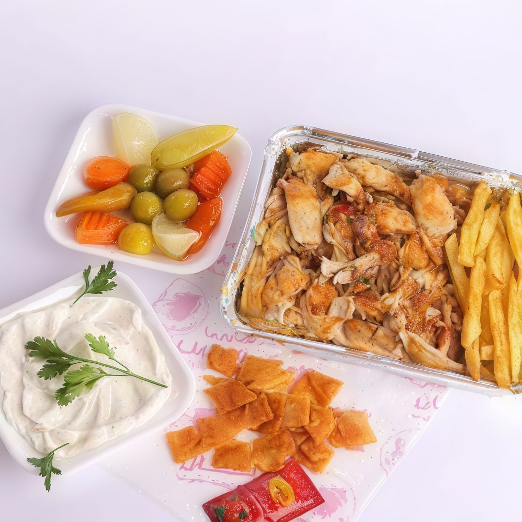 Chicken Shawarma Fatteh