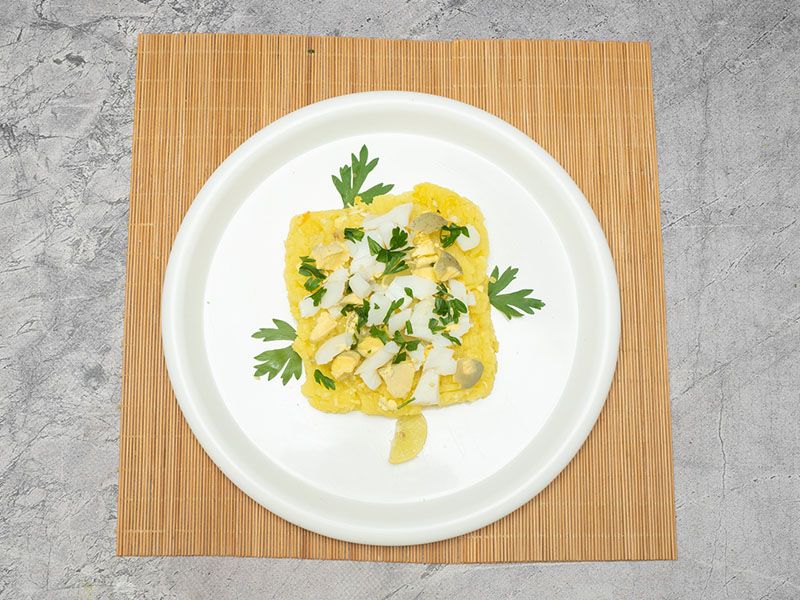 Mashed Potato With Eggs