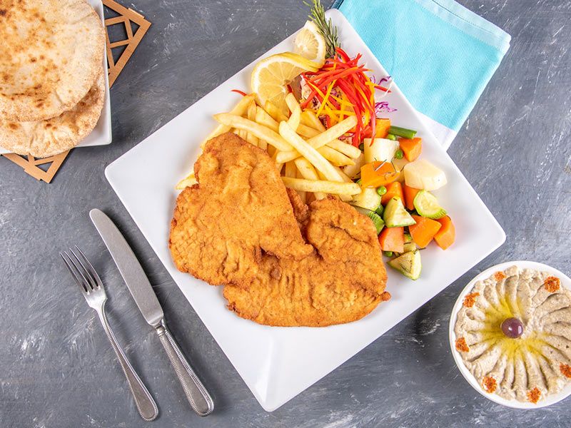 Chicken Pané Dish