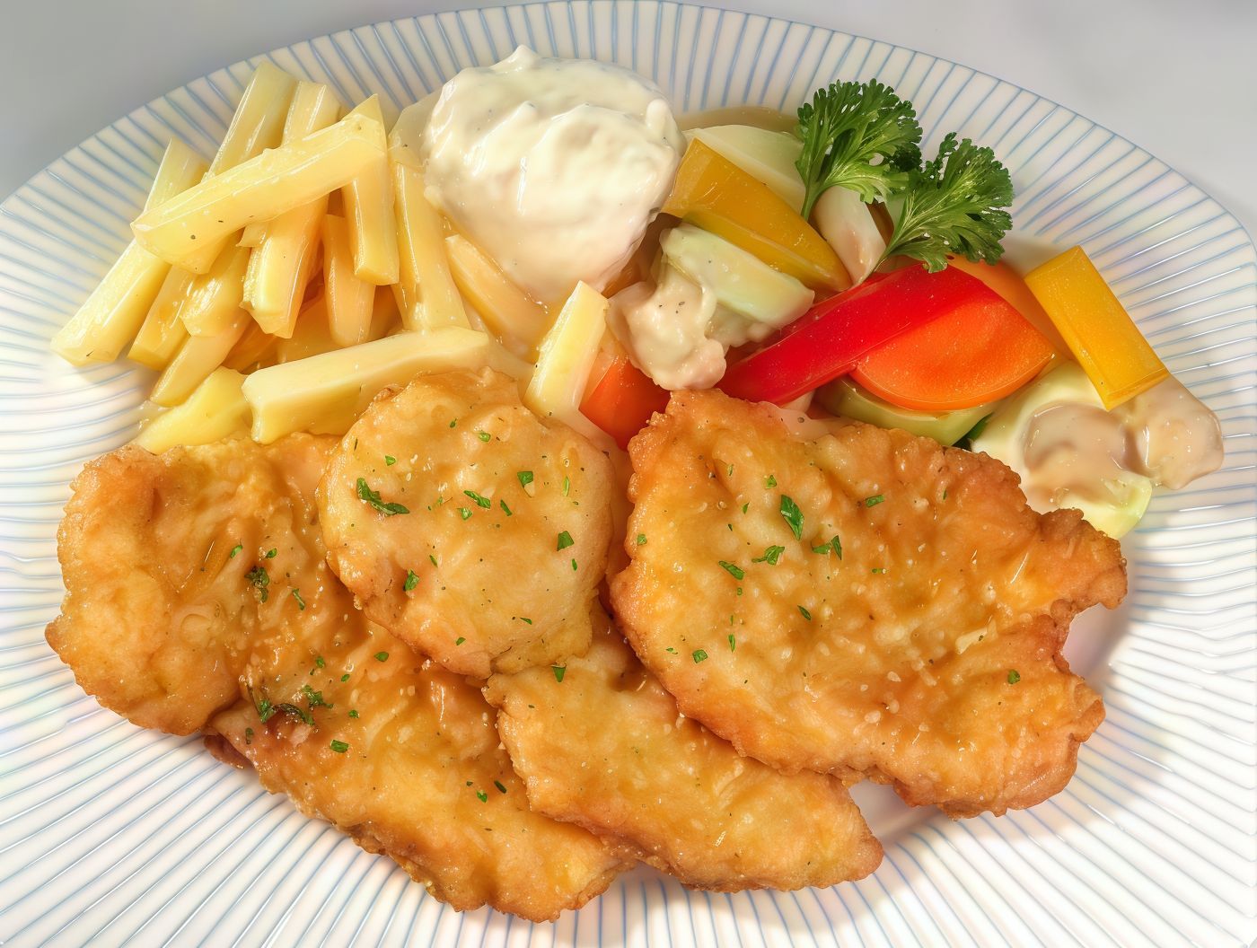 Chicken Pane Meal
