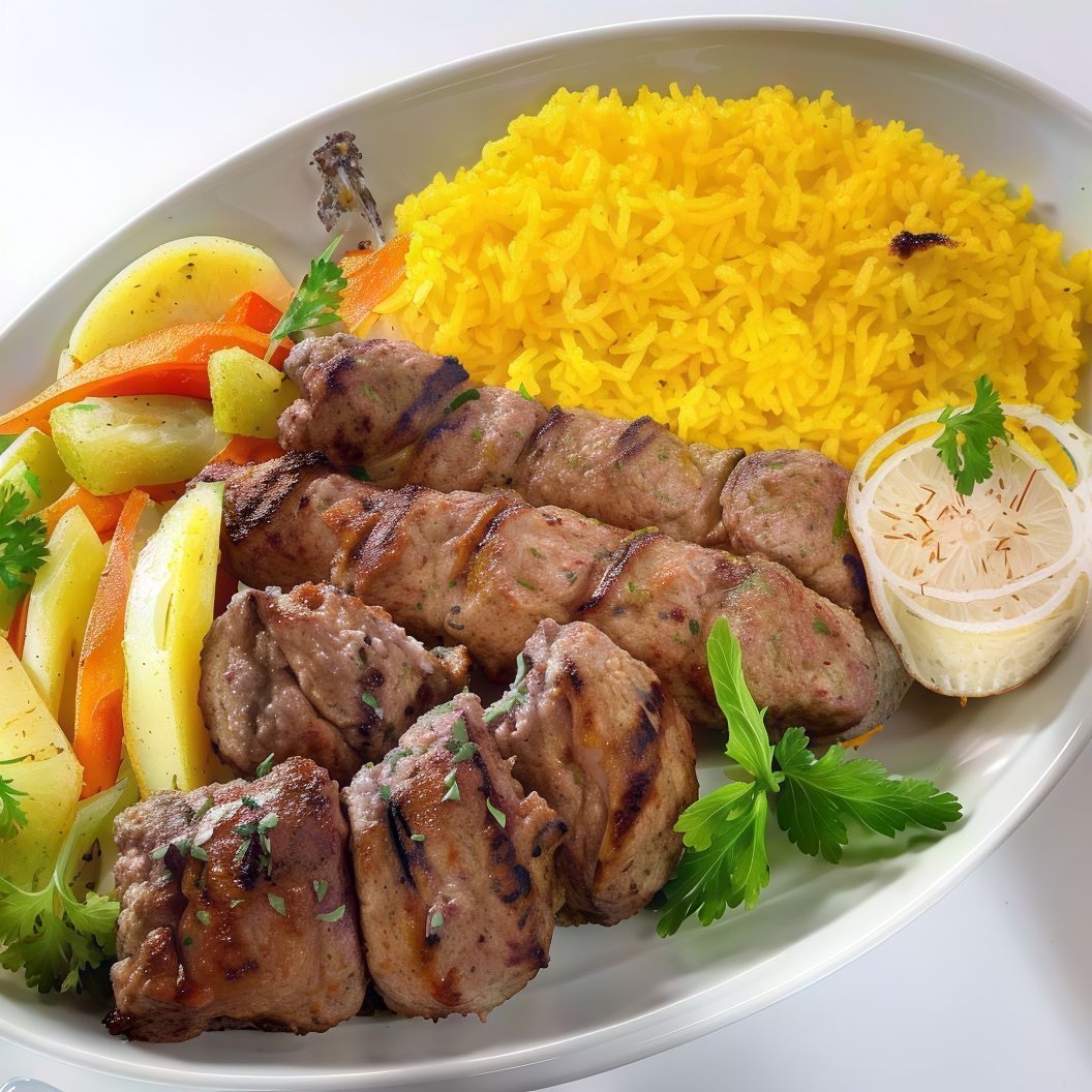 Kebab and Kofta Meal
