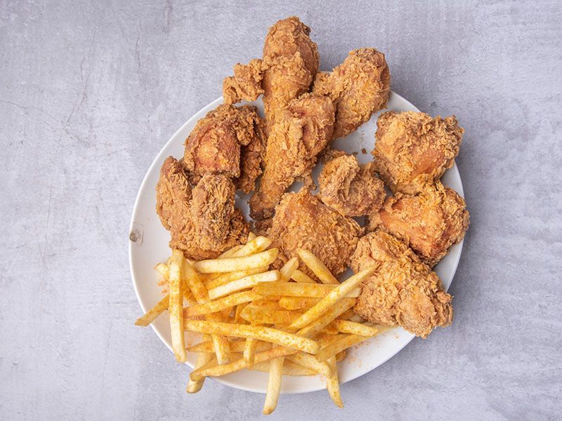 Strips Meal 4 Pieces