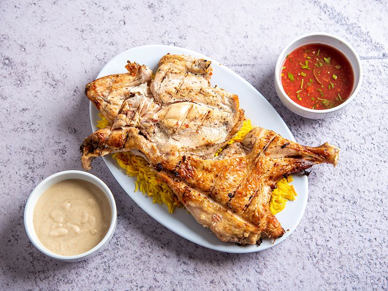 Half Mathbi Chicken