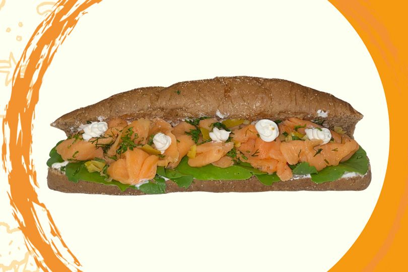 Smoked Salmon Sandwich