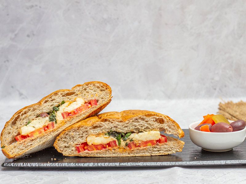 Grilled Halloumi Sandwich