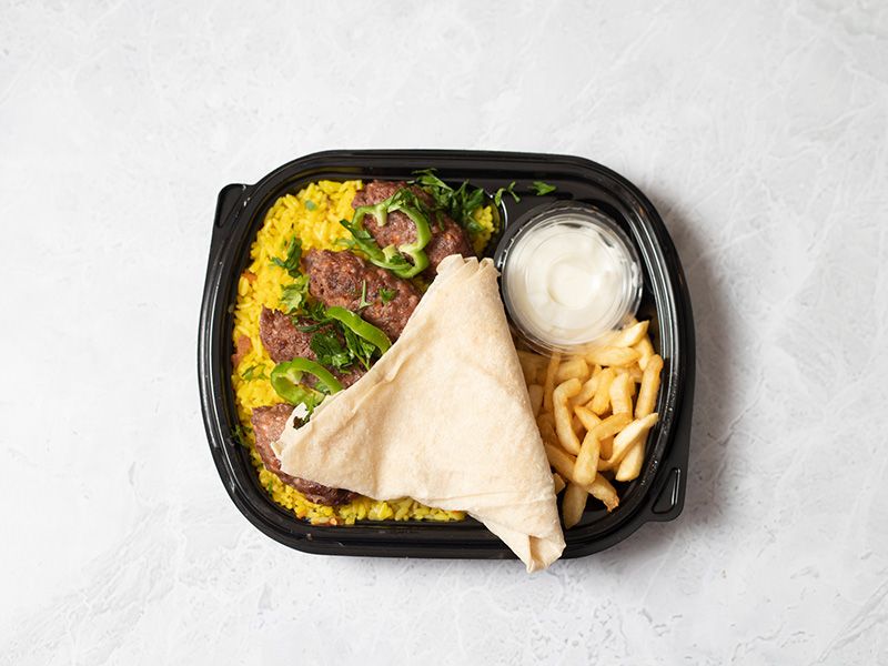 Grilled Kofta Meal