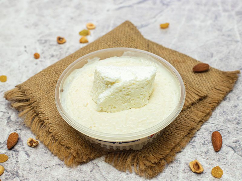 Rice Pudding With Qeshta