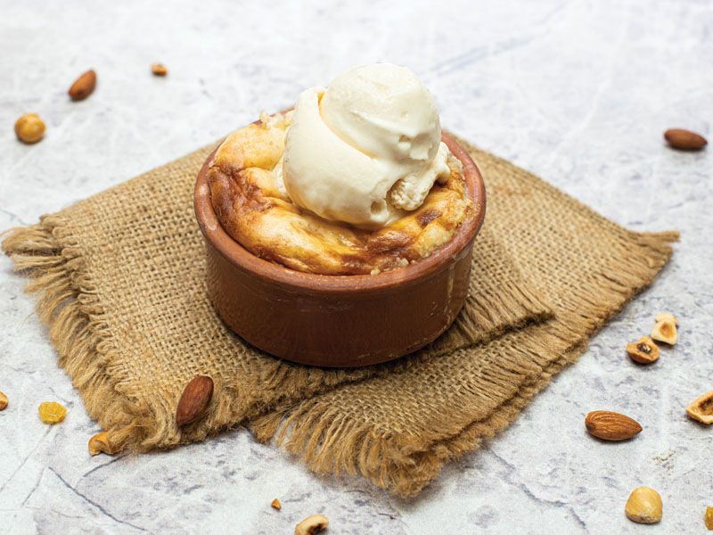Umm Ali With Ice Cream